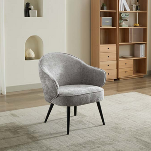 The Morgan Accent Chair in Cream & Light Grey features a compact tub chair with elegant design, cushioned comfort and versatile style for any room