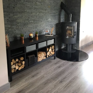 The New York Oak Laminate Flooring - 12mm offers AC5-rated durability, grey tones and a 30-year warranty.