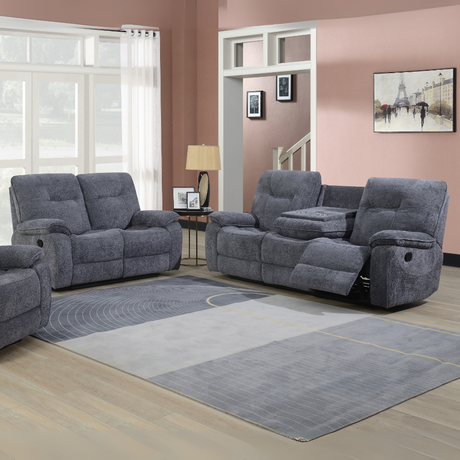 Relax in style with the Newbury Recliner Sofa in Dark Grey featuring plush comfort, smooth recline and a modern design make it perfect for any home