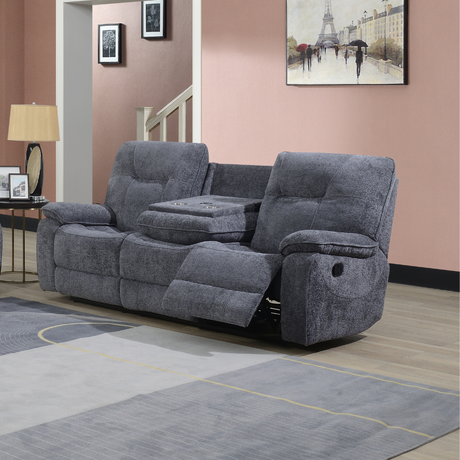 Relax in style with the Newbury Recliner Sofa in Dark Grey featuring plush comfort, smooth recline and a modern design make it perfect for any home