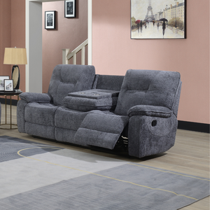 Relax in style with the Newbury Recliner Sofa in Dark Grey featuring plush comfort, smooth recline and a modern design make it perfect for any home