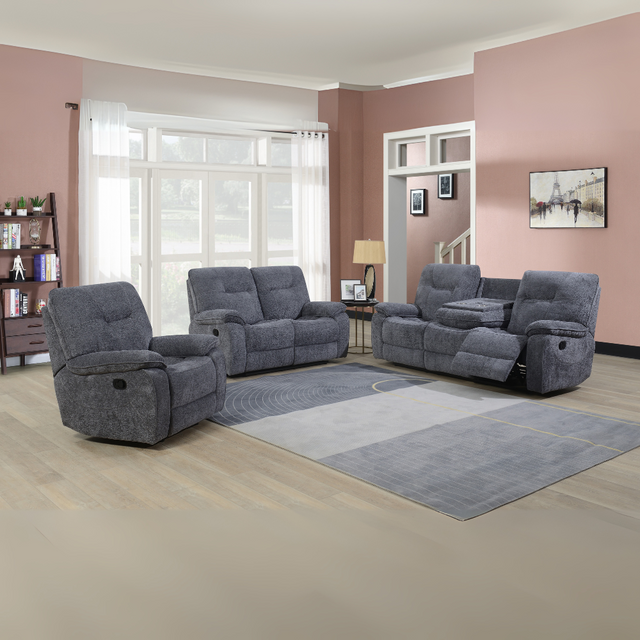 Relax in style with the Newbury Recliner Sofa in Dark Grey featuring plush comfort, smooth recline and a modern design make it perfect for any home