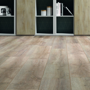 The Nottingham Plank Laminate Flooring - 12mm, AC6-rated, wide planks, underfloor heating compatible and a 30-year warranty.