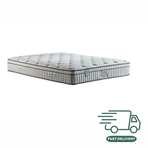 The Velora Ortho Rest Bed Mattress features dual sided mattress with pocket springs, aloe vera fabric, antibacterial and edge to edge support