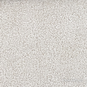 Oslo Cream fabric swatch, a soft neutral ivory, available for Faith & Ethan Headboards and Divans