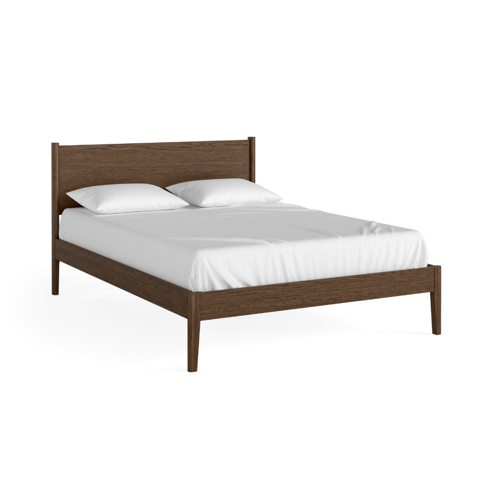 The Paris Bed Panelled in Brown or Natural is available in 3ft, 4ft6 and 5ft,, a timeless design, durable build and elegant style for any bedroom