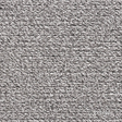 Close-up of gray textured carpet with 'Pebble' label
