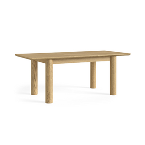 The Phoenix Extending Dining Table in natural oak extends from 150cm to 200cm, combing timeless style and versatility for family fining and entertaining