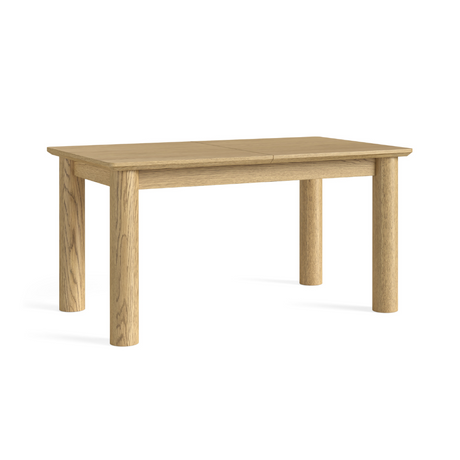 The Phoenix Extending Dining Table in natural oak extends from 150cm to 200cm, combing timeless style and versatility for family fining and entertaining