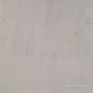 Plush Pebble fabric swatch, a velvety taupe grey, available for Faith & Ethan Headboards and Divans