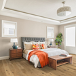 The Prestige Oak Engineered Flooring - 15mm features natural grains, European craftsmanship, easy installation and a durable matt lacquer finish