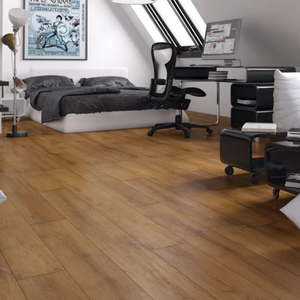 The Quatro Krakow Laminate Flooring - 12mm, AC4-rated durability, Express Click system and underfloor heating compatible.