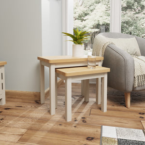 Rosa Nest of 2 Tables Truffle