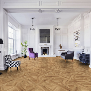 Reale Oak Laminate Flooring 8mm with AC5 durability, natural oak finish, and water resistance. A stylish, hardwearing floor for modern homes.