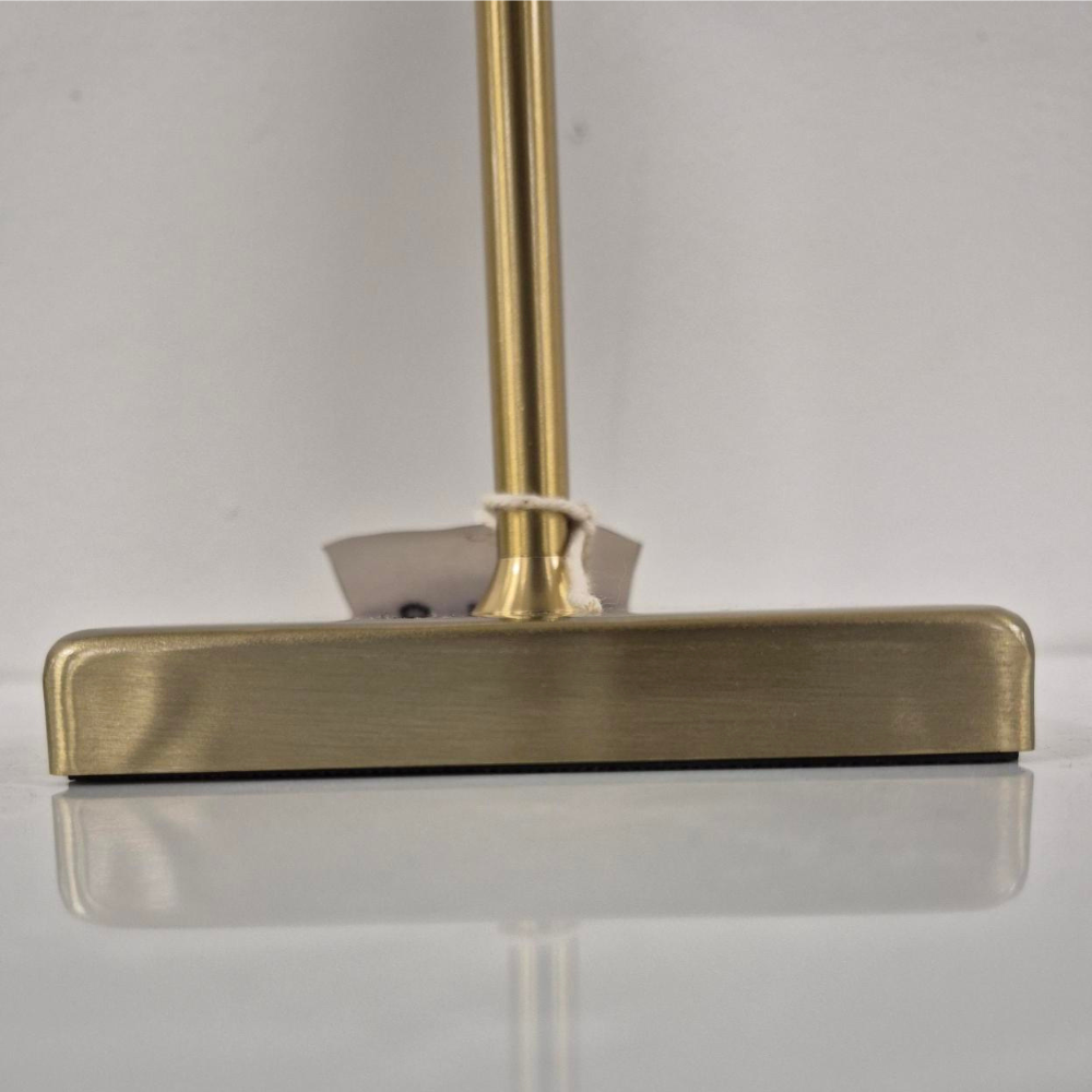 The stylish Rechargeable LED Table Lamp in Gold features 3 light tones, a built in USB port for convenient charging & a compact 33cm design