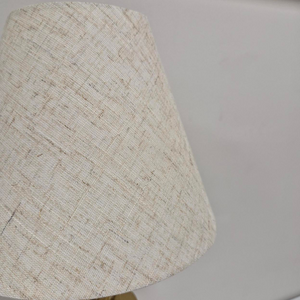 The Rechargeable LED Table Lamp 40cm offers RGBW colour, 3 light levels & tactile switch, an Antique Gold base & Linen Shade adding classic charm