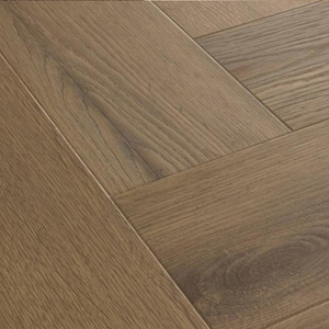 The Rochester Oak Herringbone SPC Flooring features a timeless oak design, suitable for underfloor heating, Titanium Nano finish and a 25 year warranty