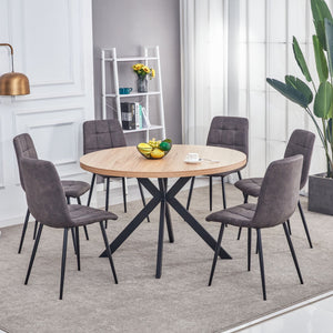 Florence Oak Round Dining Table
