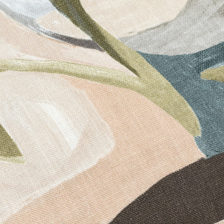 The Everleigh Scatter Box Blue/Green Cushion 43x43cm features elegant floral prints, a calming palette, a sleek knife-edge finish & handmade in Ireland.