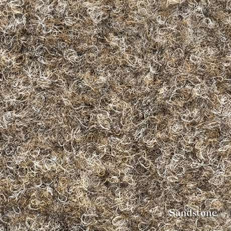 Textured sandstone pattern with 'Sandstone' label