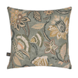 The Scatter Box Millie Green Cushion 45x45cm features a soft cotton fabric, floral print, knife-edge finish