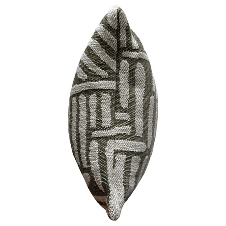 Scatter Box Cushion Olsen - 43x43cm Green. Crafted in Ireland with premium materials and a feather-filled pad for comfort. Stylish and durable for any décor.