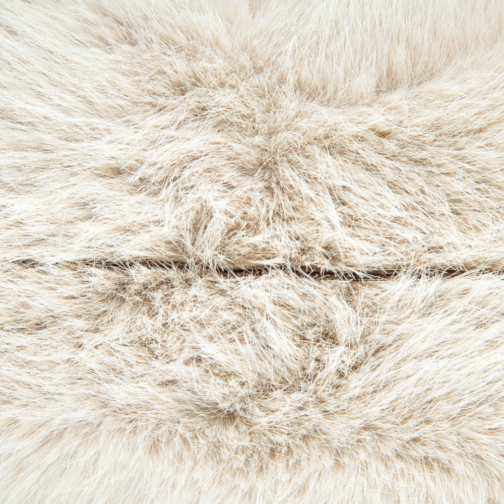 Meta Description: Scatter Box Cushion Sloane - 43x43cm in Mink. Made in Ireland, 100% polyester, feather-filled for luxurious comfort. Perfect for any décor. Durable and stylish.