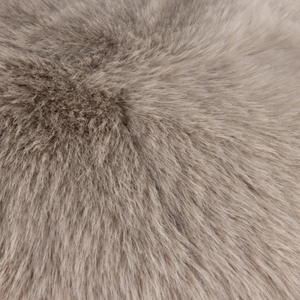 The Scatter Box Pod - Sloane, Mink 90x90cm features an Irish made faux fur pod with feather filling for luxurious comfort & timeless soft furnishing style