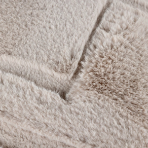 The Scatter Box Pod - Tovi, Natural 90x90cm features an Irish made faux fur pod with feather filling for luxurious comfort & timeless soft furnishing style