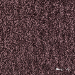 Burgundy textured fabric swatch with 'Burgundy' label