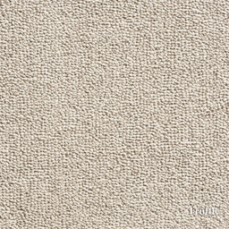 Close-up of beige carpet texture with 'Truffle' brand name.