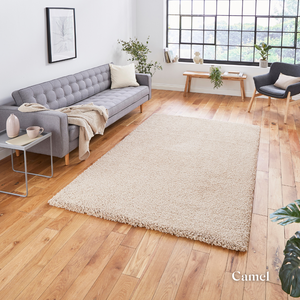 Introduce style with the Sierra Plain Shaggy Machine Made Rugs range with ultra soft pile, textured feel and durable machine made quality.