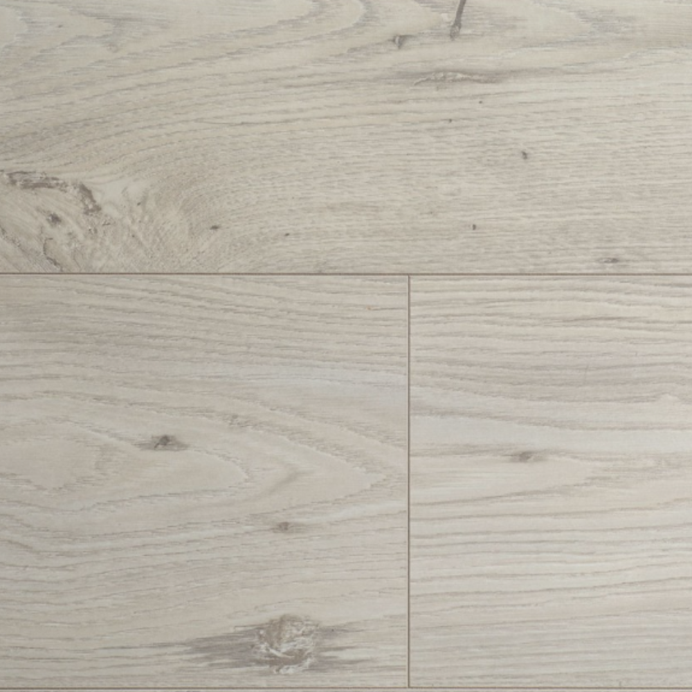 The Sound Chillout Oak Laminate Flooring - 12mm features AC5 durability, seamless installation, and a 30-year warranty included.