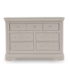 Marven Dressing Chest - 7 Drawer - Taupe