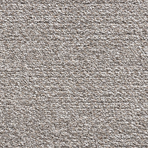 Close-up of textured stone surface with 'Stone' label