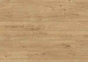 The Sundance Oak Long & Wide Laminate Flooring - 12mm features AC5 wear rating, waterproof, 30-year guarantee, authentic wood look, underfloor heating compatible, easy installation.