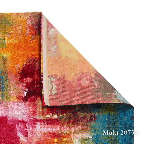 Upgrade you home with the Sunrise Modern Abstract Machine Made Rugs Range featuring bold abstract design, hand carved texture and stain resistant softness.