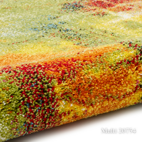 Upgrade you home with the Sunrise Modern Abstract Machine Made Rugs Range featuring bold abstract design, hand carved texture and stain resistant softness.