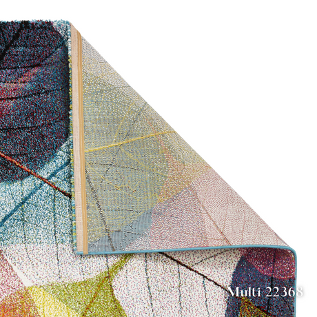 Upgrade you home with the Sunrise Modern Abstract Machine Made Rugs Range featuring bold abstract design, hand carved texture and stain resistant softness.