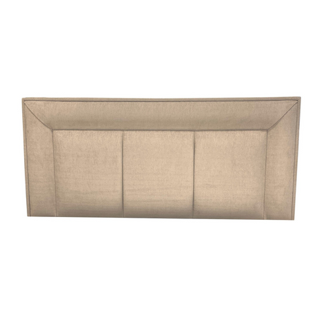 The Sydney Fabric Headboard features vertical panel design, tucked detail, custom fabric, colour & size options, to compliment any bed style