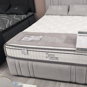 The Talbot Bumber Bed Set features a classic Talbot headboard with dual comfort Ortho Rest mattress and reinforced divan base, perfect to complete any room!