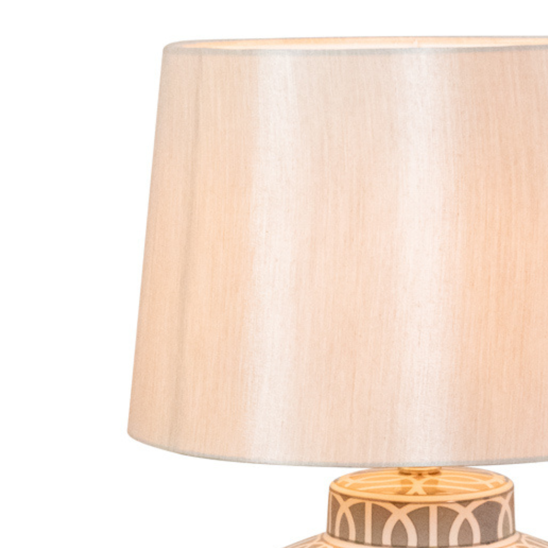 Mylah Ceramic Table Lamp 56cm