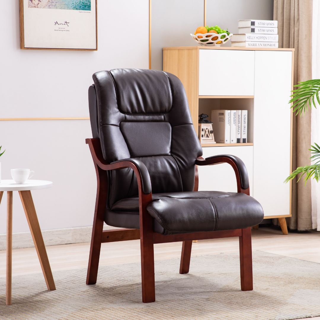 This Orthopaedic Chair is designed for stability and extra comfort with the padded arm rest sitting on the wooden finished legs, the Orthopaedic Chair is a superb addition to any modern home.