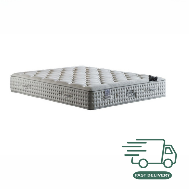 The Velora Sunset Bed Mattress features quilted Bonnell spring, PU foam, breathable knit fabric, antibacterial, supportive and built to last