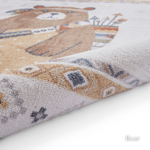 Brighten you room with the Cove Washable Collection Machine Made Rugs featuring washable design, soft shaggy pile and stain resistant