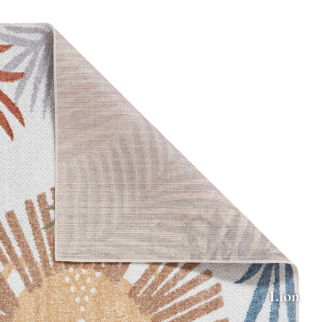 Add joy with the Vida Kids Collection Machine Made Rugs featuring playful designs like lions, pandas & rainbows while also being soft and durable