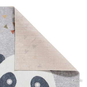Add joy with the Vida Kids Collection Machine Made Rugs featuring playful designs like lions, pandas & rainbows while also being soft and durable