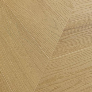 The Virgin Oak Chevron SPC Flooring features elegant chevron design, waterproof mineral core, 25 year warranty and Titanium Nano finish for durability
