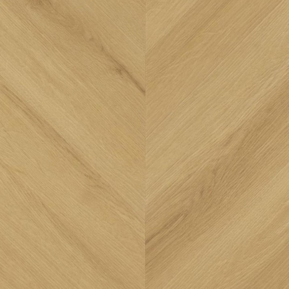The Virgin Oak Chevron SPC Flooring features elegant chevron design, waterproof mineral core, 25 year warranty and Titanium Nano finish for durability