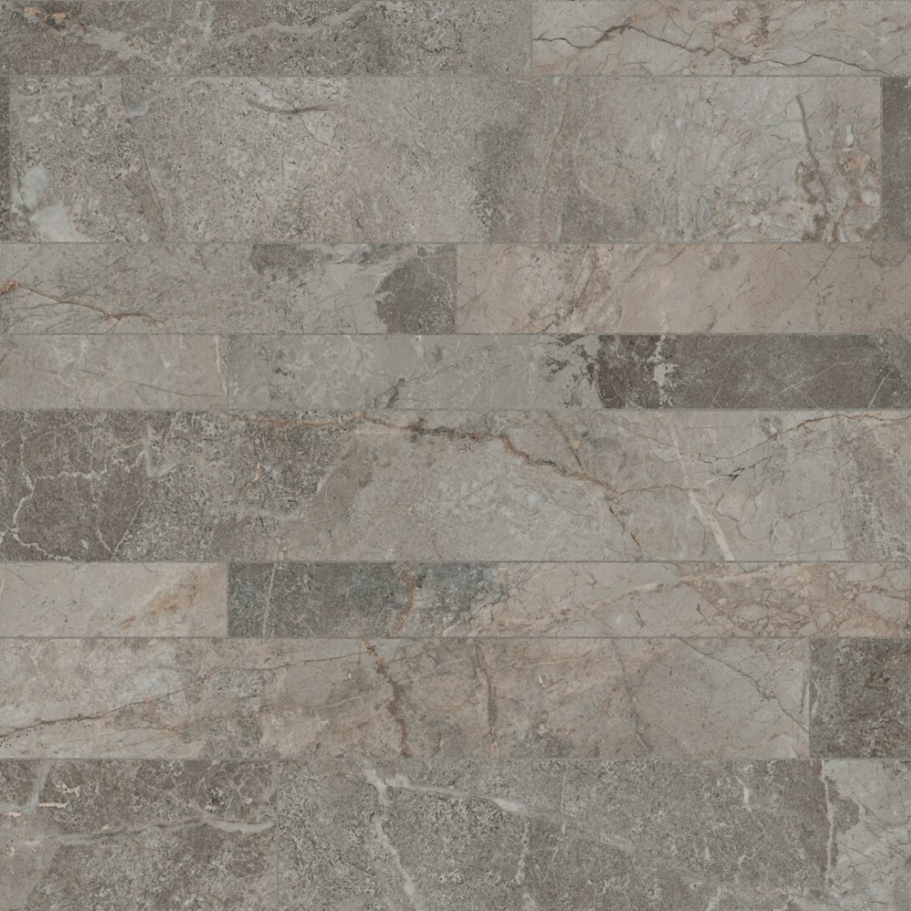 The Aquaply Harmony Bowen Marble wall panel features deep earthy tones with easy installation, antibacterial protection and a 35 year guarantee